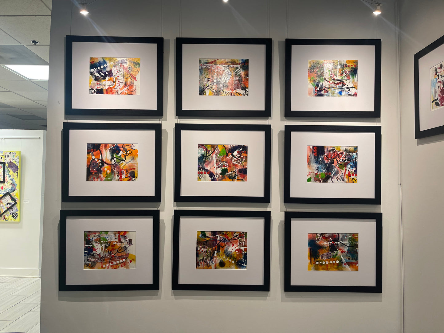 CandyLand #1 of 9 (16x20 Matted & Framed) - Series No. 4 of 9n9 Limited Series - Sold in sets of 3, 6, or 9