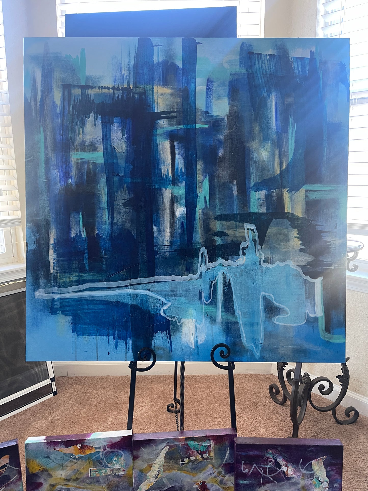 ARise (36x36 Gallery Wrapped Canvas) or 10 Months Interest Free with Art Money