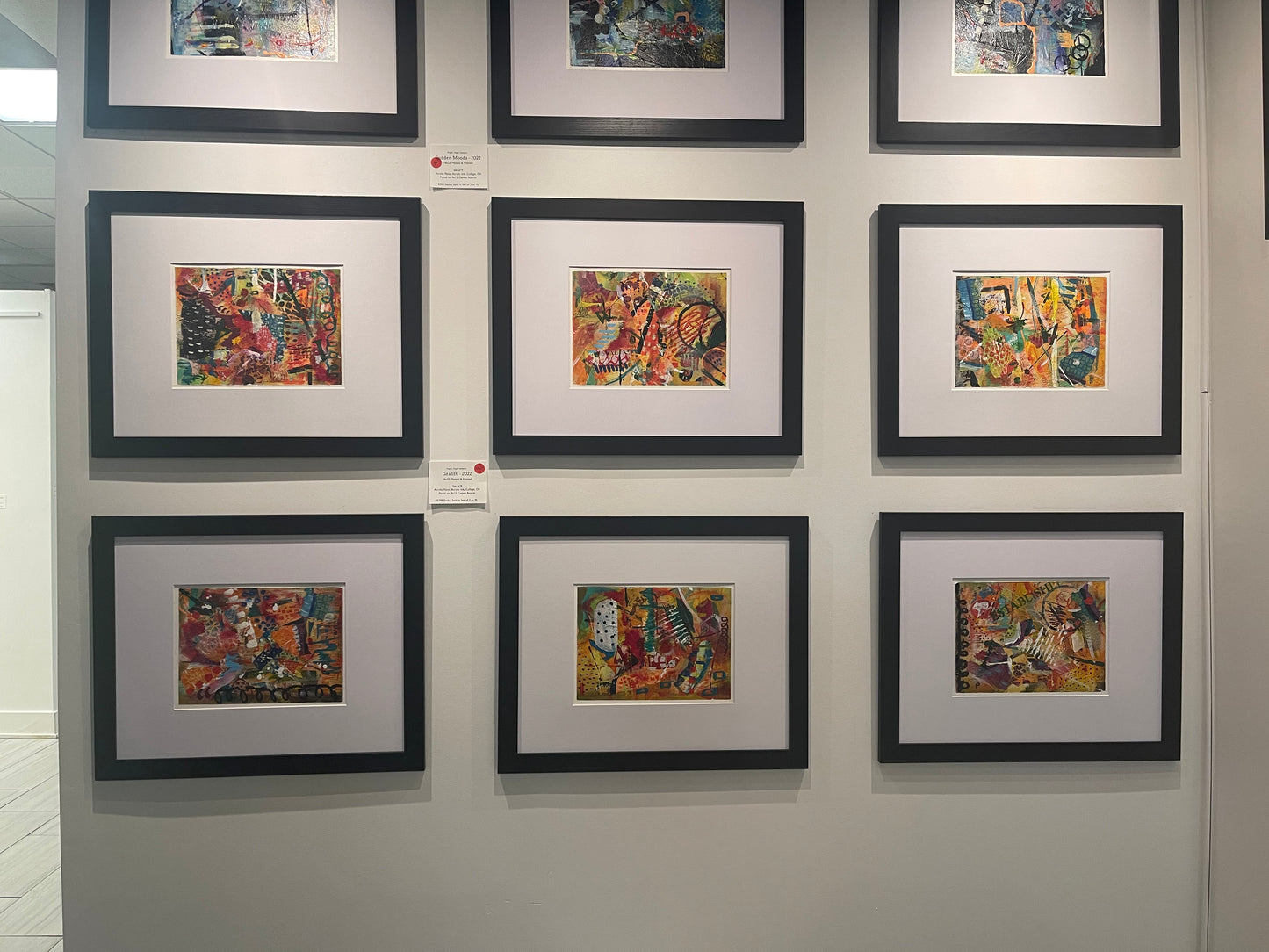 CandyLand #5 of 9 (16x20 Matted & Framed) No. 4 of 9n9 Limited Series - Sold in sets of 3, 6, or 9