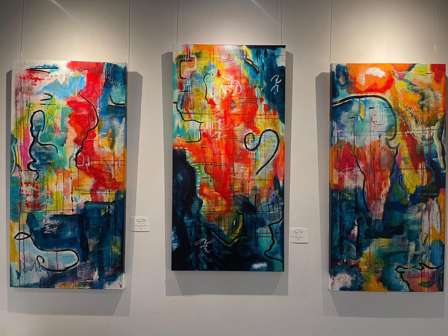 Dala #3 - Swahili for 'To Create (24x48 Gallery Wrapped Canvas) 10 months Interest Free with ArtMoney