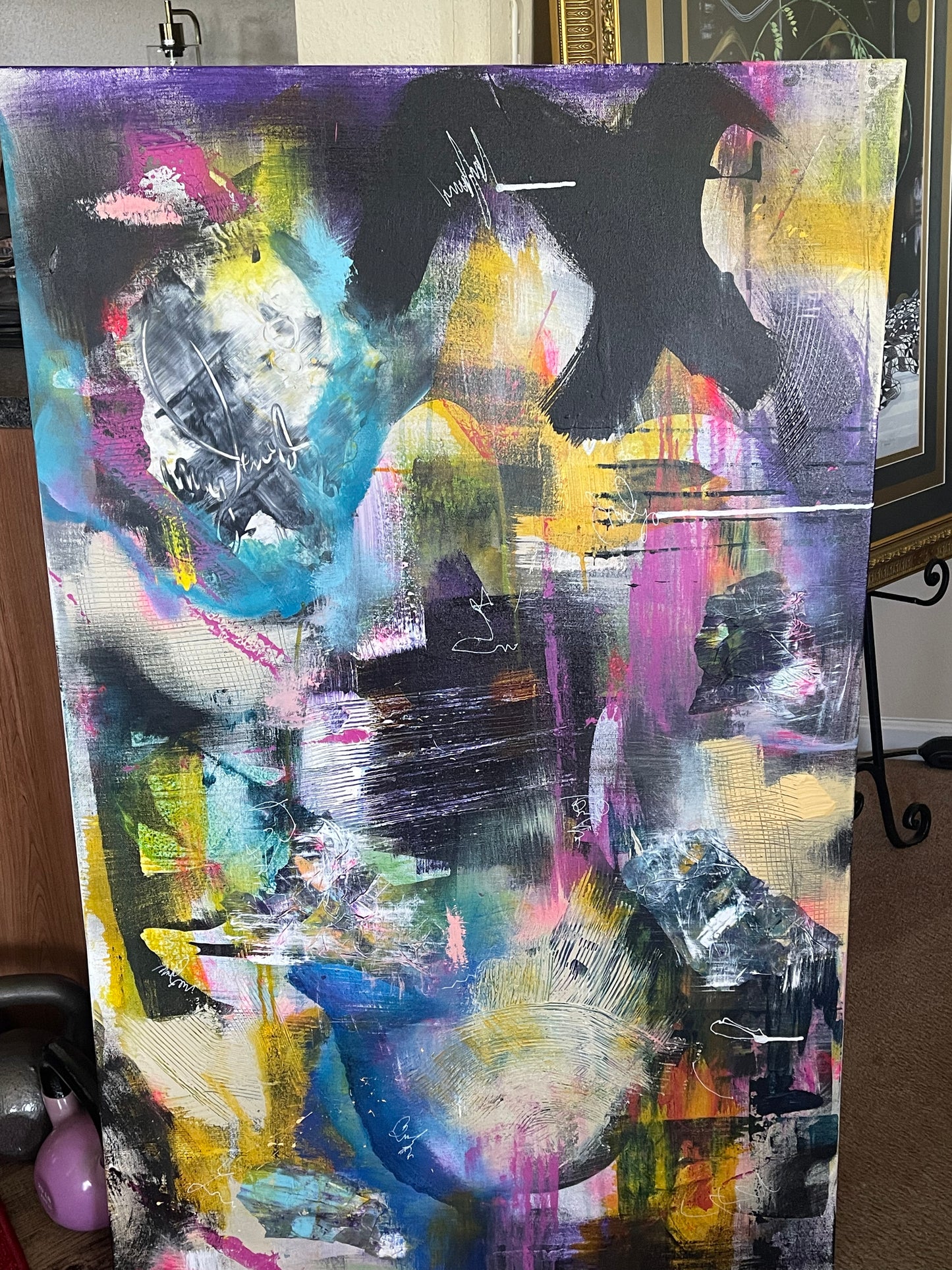 X-Factor (30x48 Gallery Wrapped Canvas) - or 10 Months Interest Free with Art Money