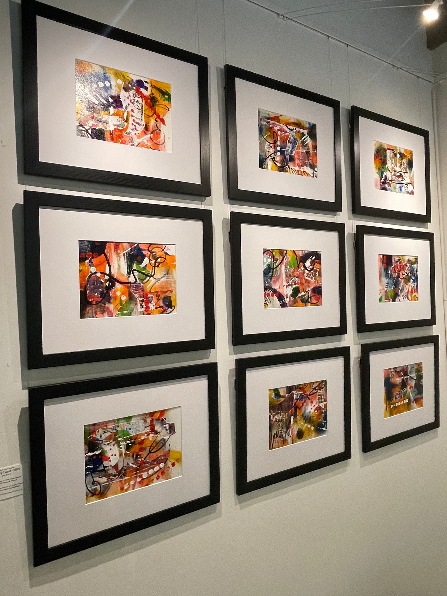 CandyLand #1 of 9 (16x20 Matted & Framed) - Series No. 4 of 9n9 Limited Series - Sold in sets of 3, 6, or 9