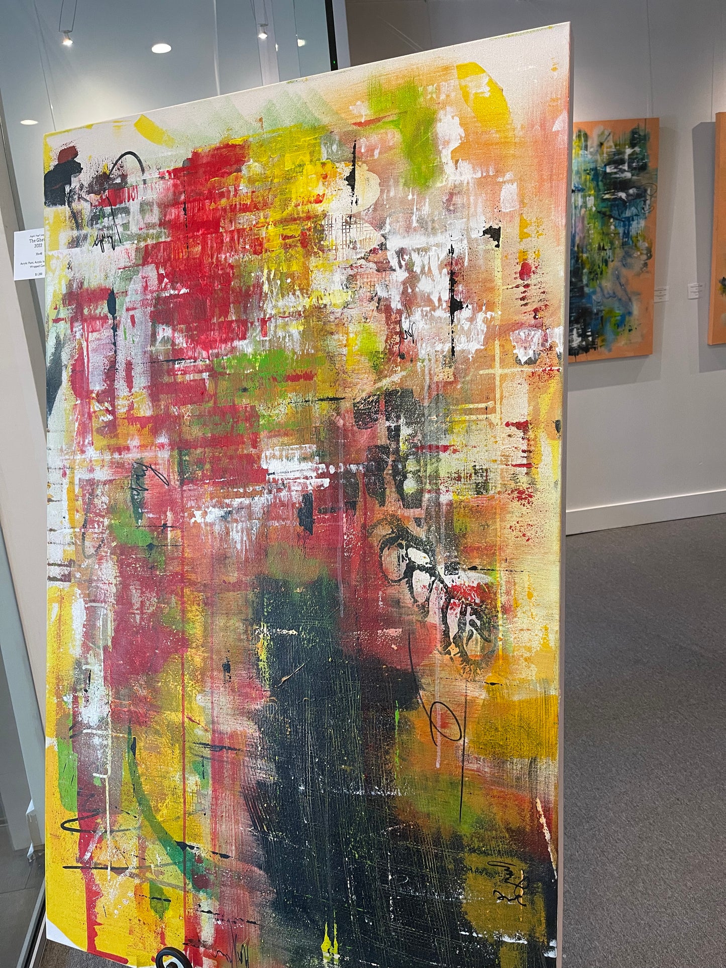 Ghetto (30x48 Gallery Wrapped Canvas) or 10 Months Interest Free with Art Money