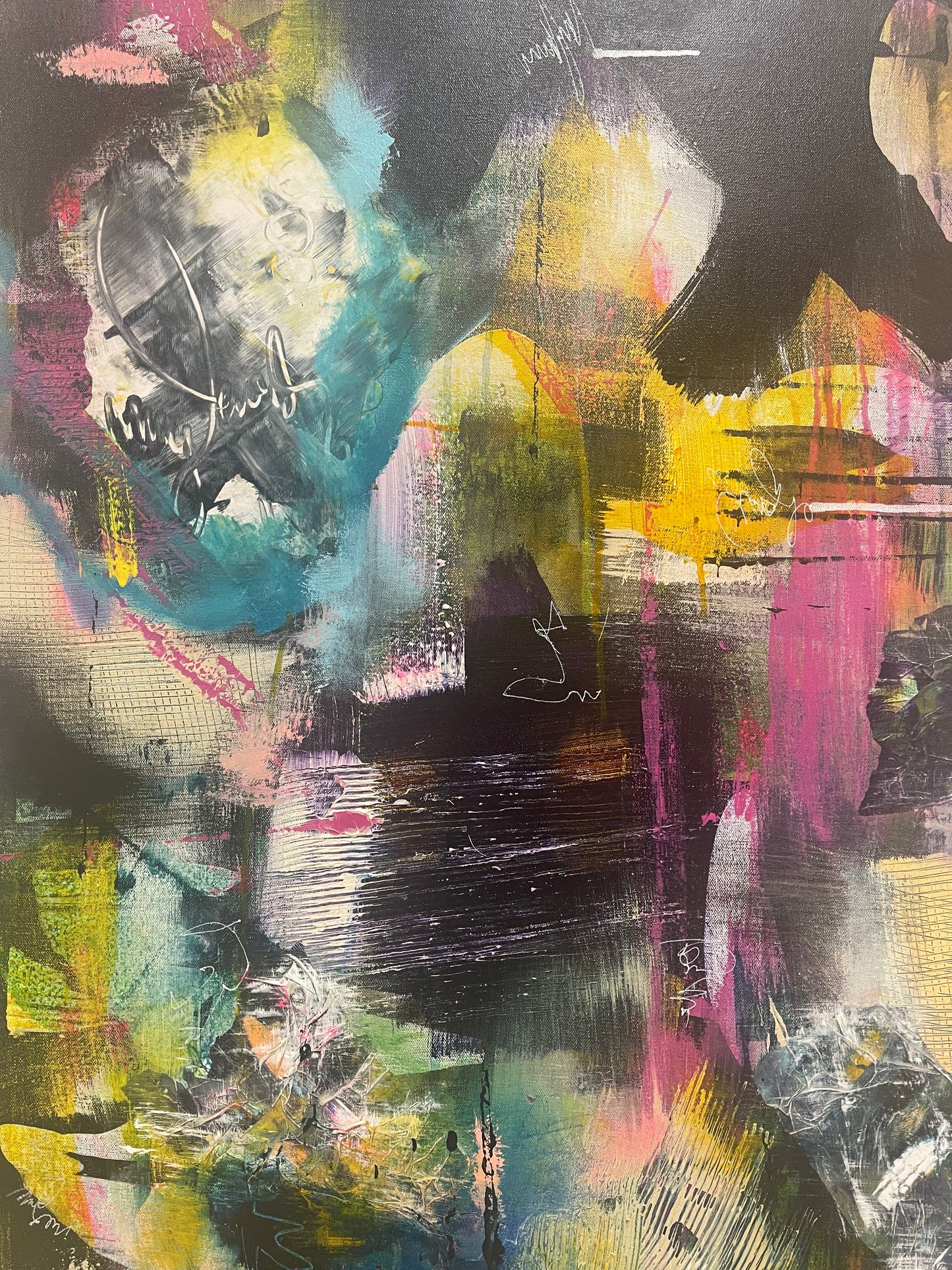 X-Factor (30x48 Gallery Wrapped Canvas) - or 10 Months Interest Free with Art Money