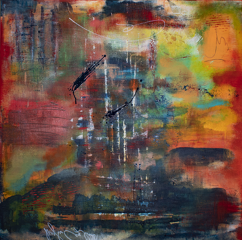 Awakening (36x36 Gallery Wrapped Canvas) - or 10 Months Interest Free with Art Money
