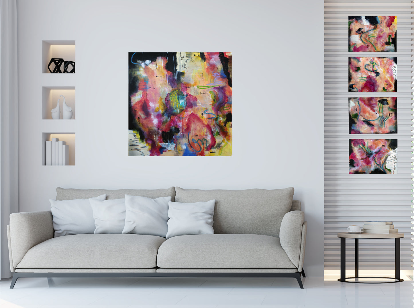 Amidst (36x36 Gallery Wrapped Canvas) or 10 Months Interest Free with Art Money