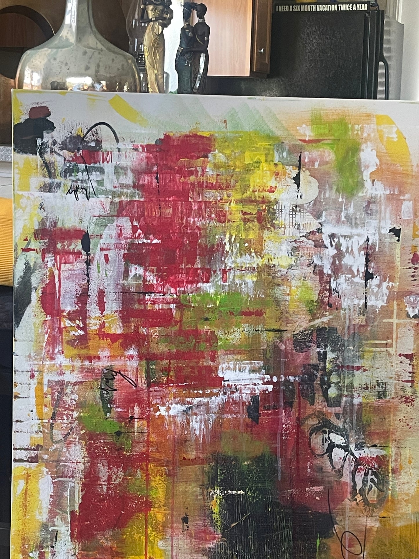 Ghetto (30x48 Gallery Wrapped Canvas) or 10 Months Interest Free with Art Money