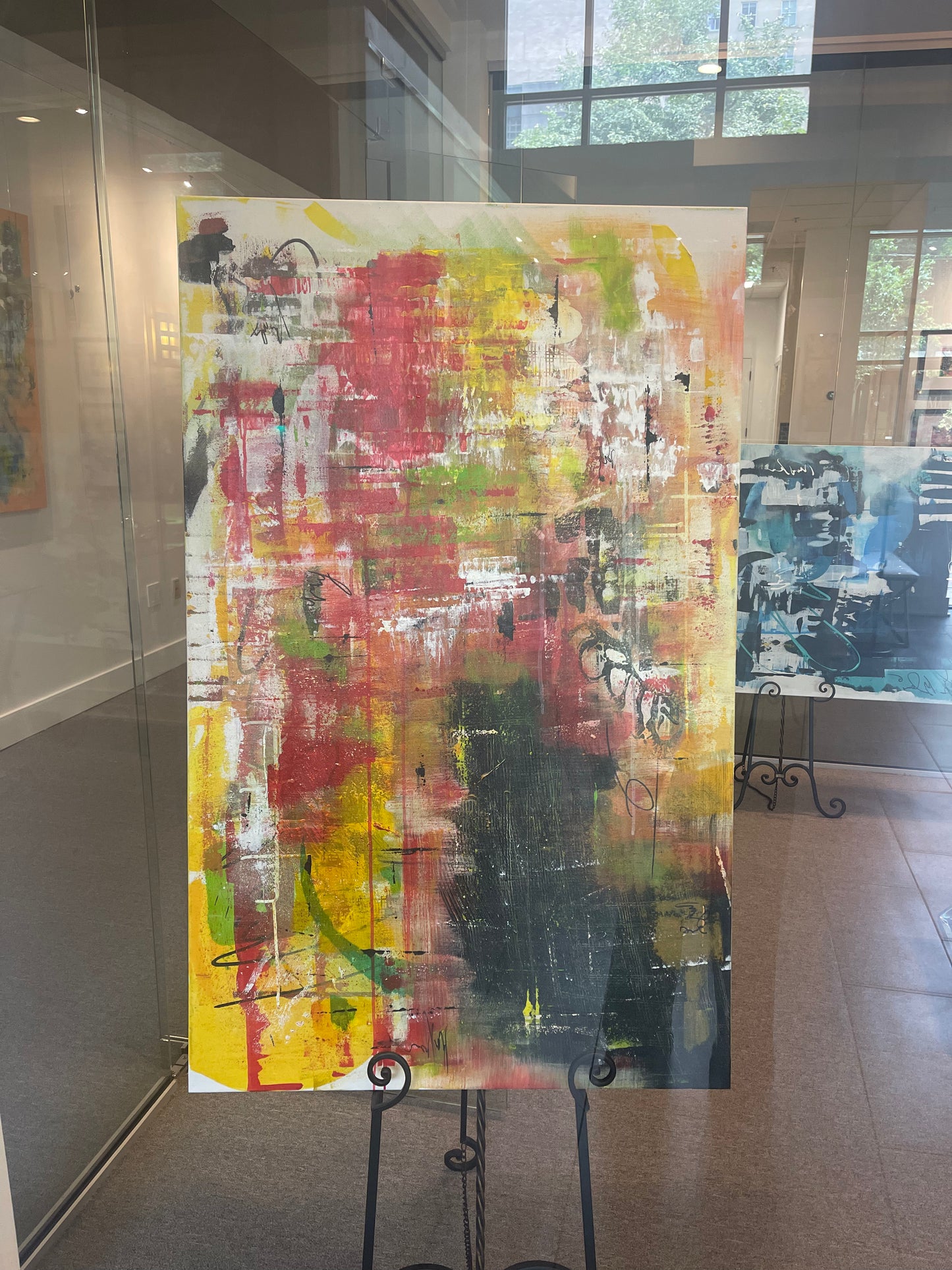 Ghetto (30x48 Gallery Wrapped Canvas) or 10 Months Interest Free with Art Money