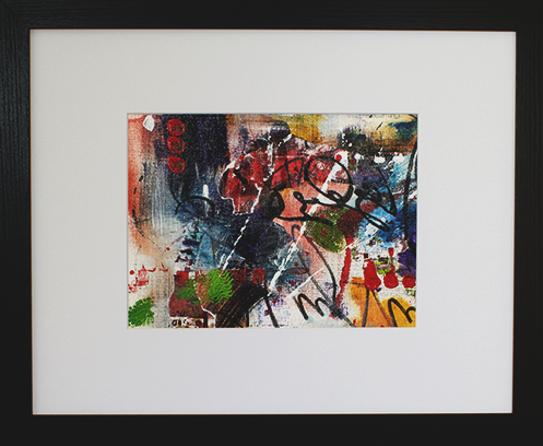 CandyLand #4 of 9 (16x20 Matted & Framed) No. 4 of 9n9 Limited Series - Sold in sets of 3, 6, or 9