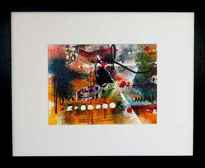 CandyLand #7 of 9 (16x20 Matted & Framed) No. 4 of 9n9 Series - Sold in sets of 3, 6, or 9