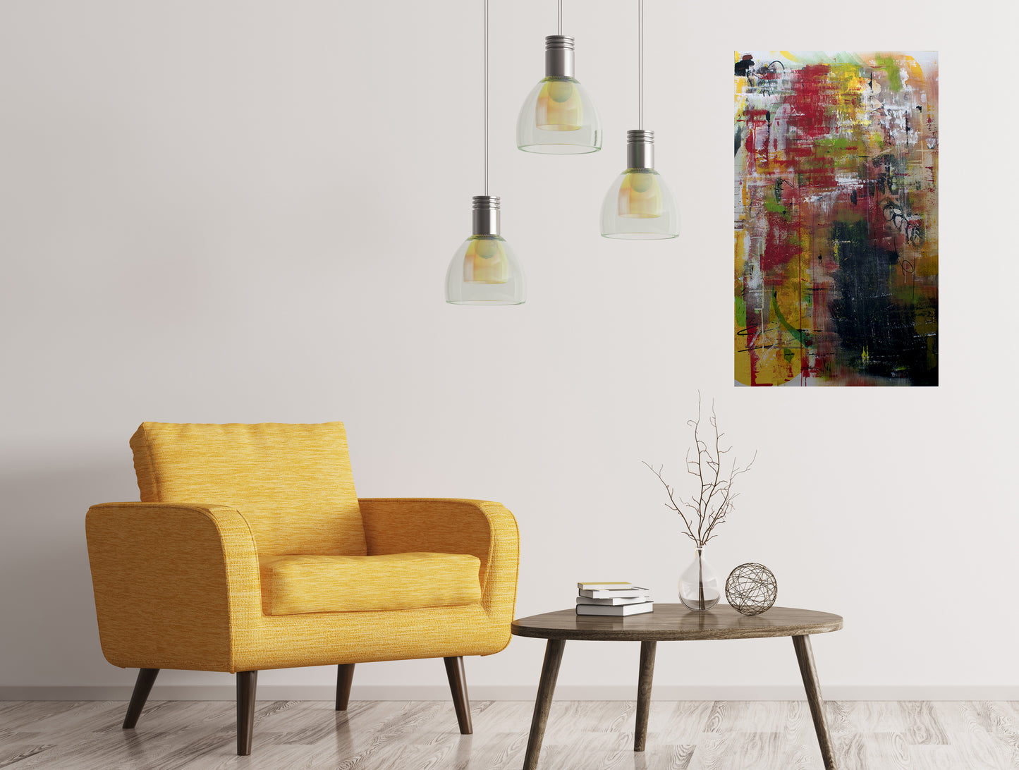 Ghetto (30x48 Gallery Wrapped Canvas) or 10 Months Interest Free with Art Money
