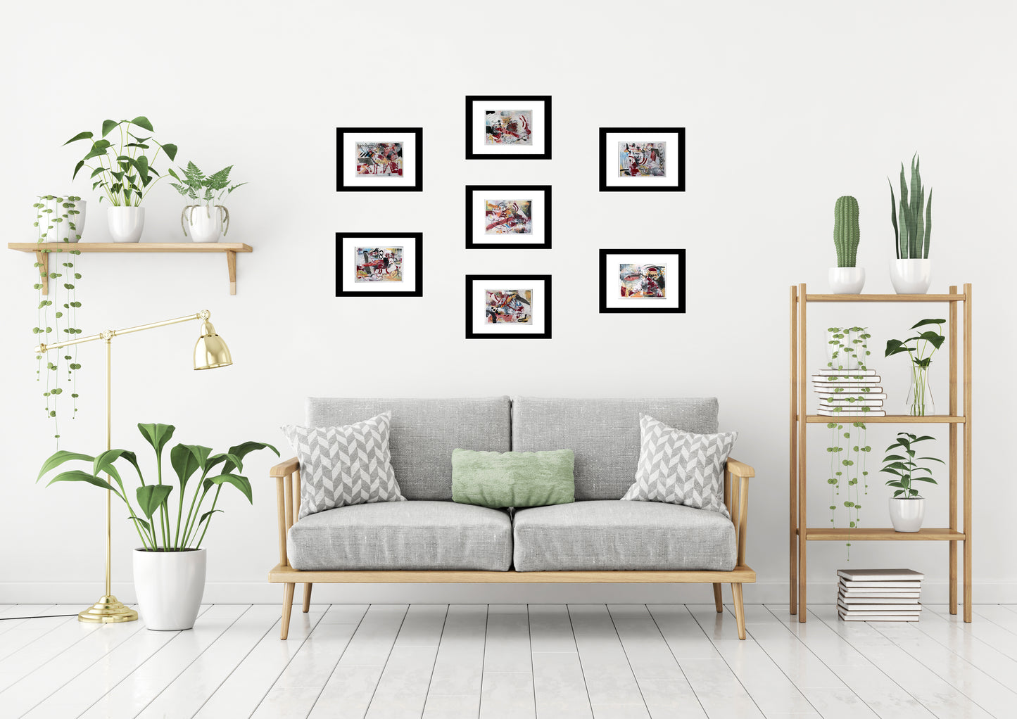 It's All About Me #8 of 9 (Matted & Framed) No. 5 of 9n9 Limited Series - Sold in sets of 3, 6, or 9