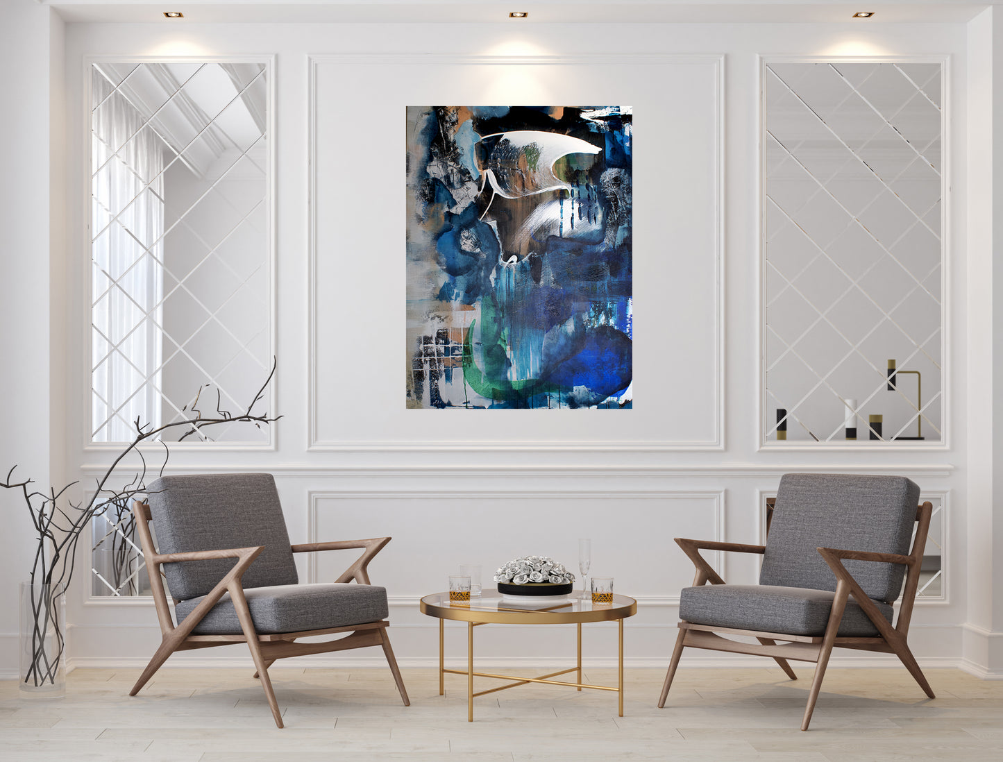 Mesmerize (36x48 Gallery Wrapped Canvas) or 10 Months Interest Free with Art Money