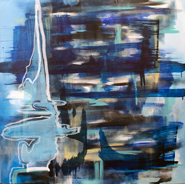 ARise (36x36 Gallery Wrapped Canvas) or 10 Months Interest Free with Art Money