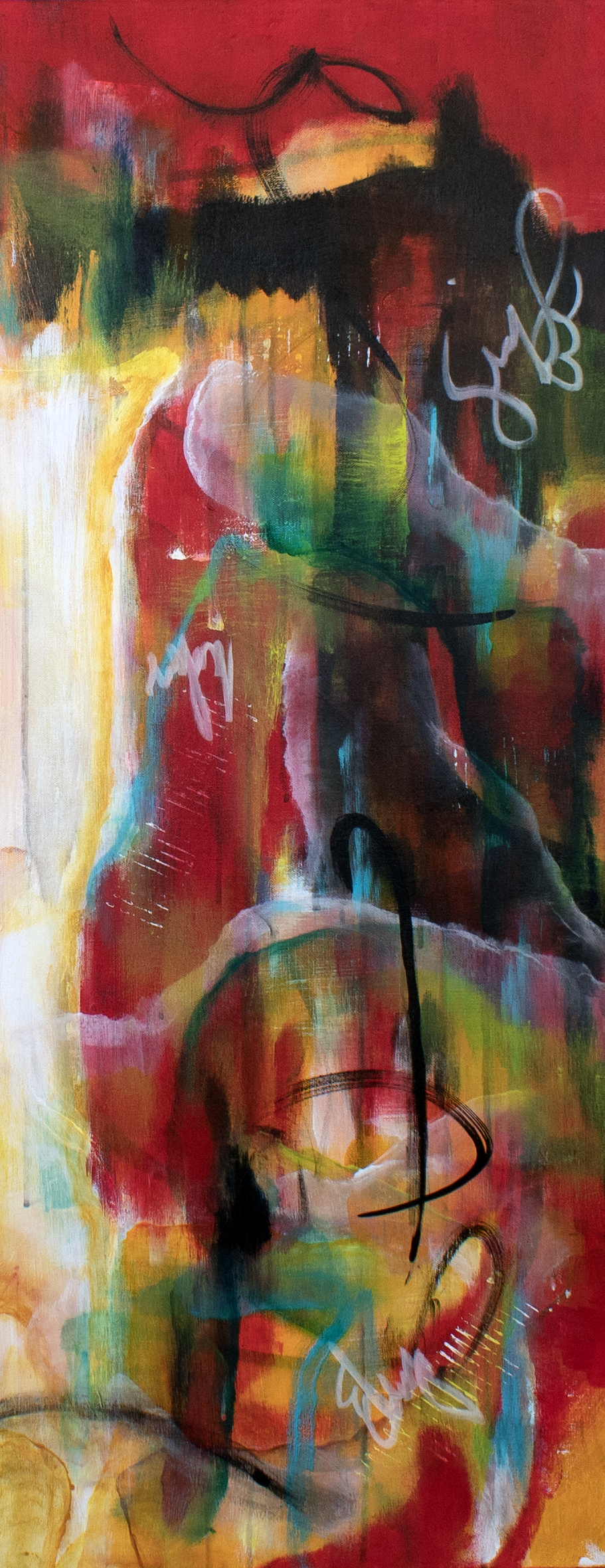 Split Mix - 2pc Set (12x36 Gallery Wrapped Canvas) or 10 Months Interest Free with Art Money