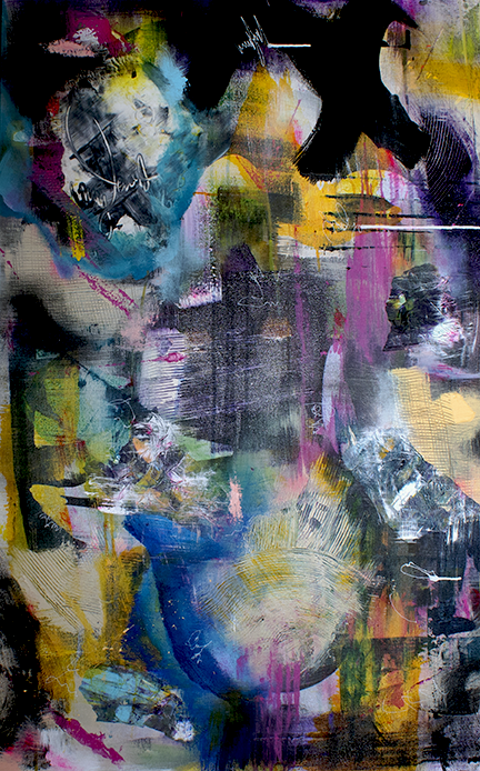 X-Factor (30x48 Gallery Wrapped Canvas) - or 10 Months Interest Free with Art Money