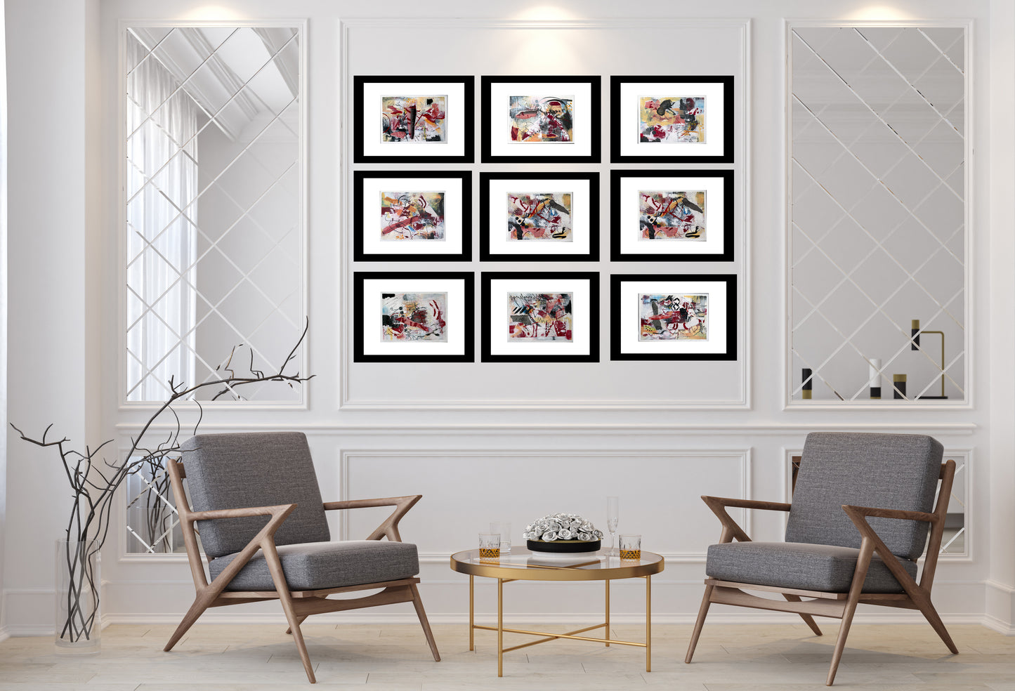 It's All About Me #3 (16x20 Matted & Framed) No. 5 of 9n9 Limited Series - Sold in sets of 3, 6, or 9
