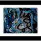 Interpretation #7 of 9 (16x20 Matted & Framed) No. 6 of 9n9 Series - Sold in sets of 3, 6, or 9