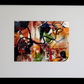 CandyLand — 9-Piece Original Painting Set - #5 OF 9N9 Limited Series - Textured, Collage