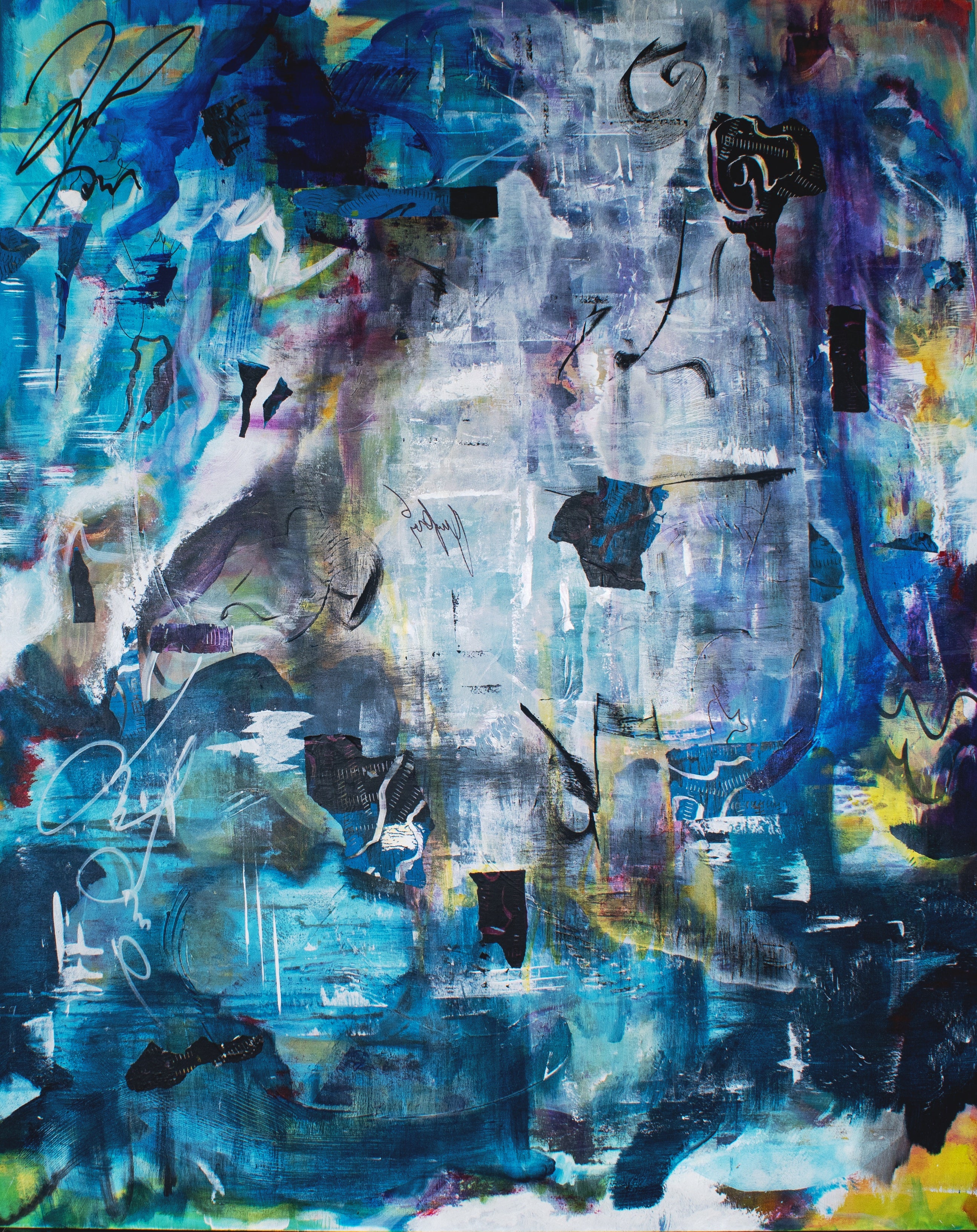 Mystic Mist (48x60-Shipped As Loose Canvas) - CL – SamAngel