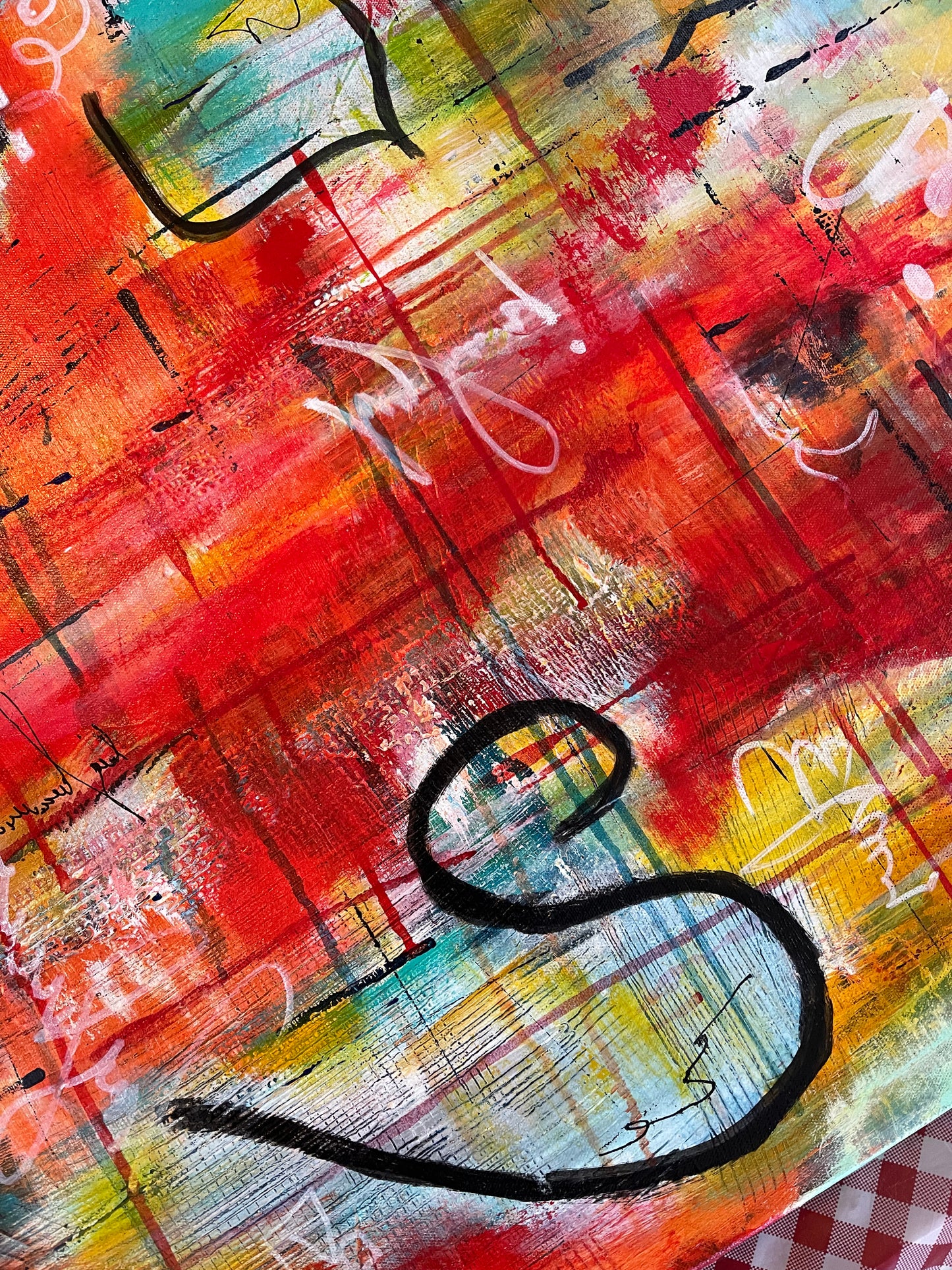 Dala #2 - Swahili for 'To Create.' (24x48 Gallery Wrapped Canvas) 10 months Interest Free with ArtMoney